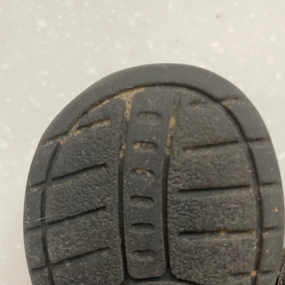 Kid Connection toddler brown dress shoes size 4 Velcro strap - Picture 5 of 6